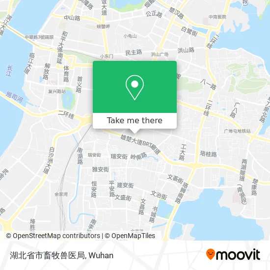 湖北省市畜牧兽医局 map