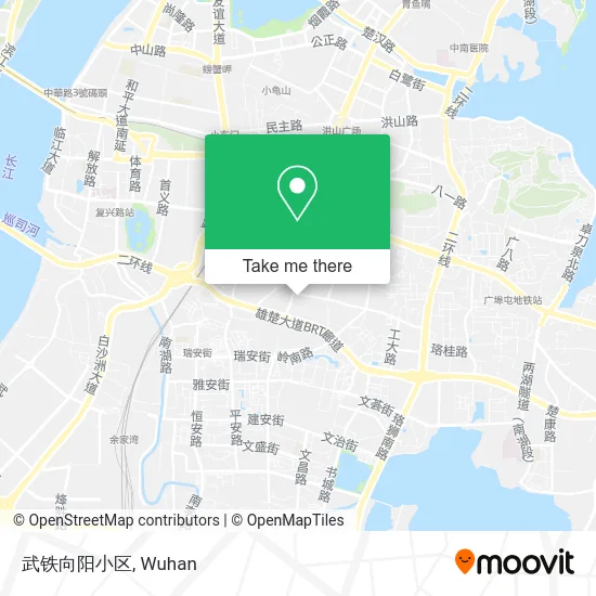 武铁向阳小区 map