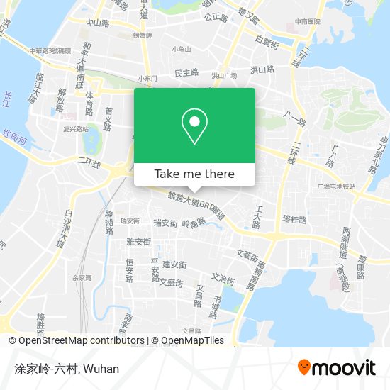 涂家岭-六村 map