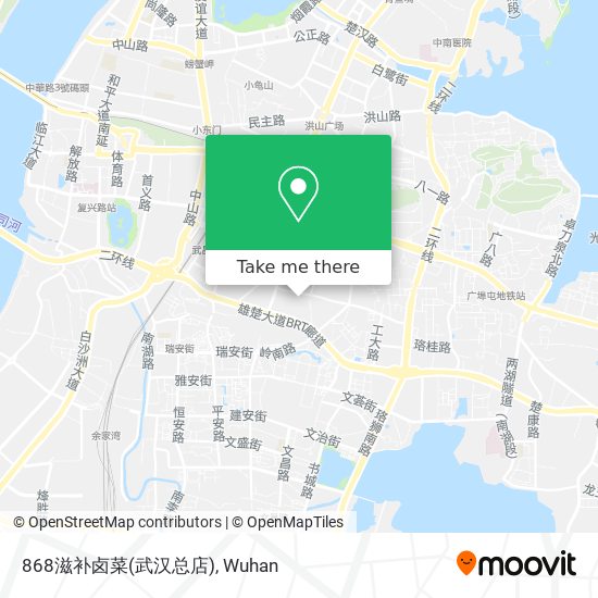 868滋补卤菜(武汉总店) map