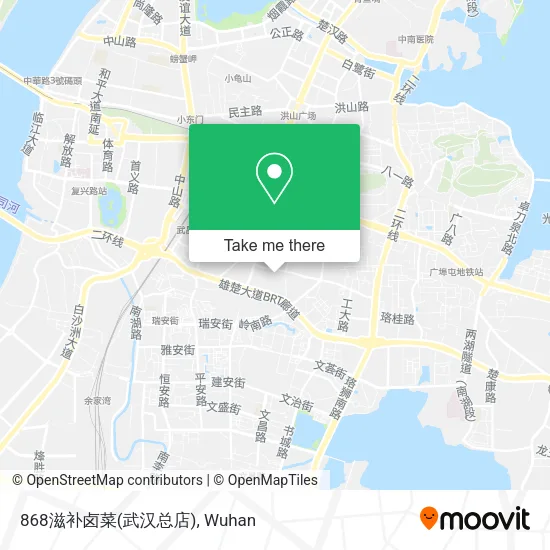868滋补卤菜(武汉总店) map