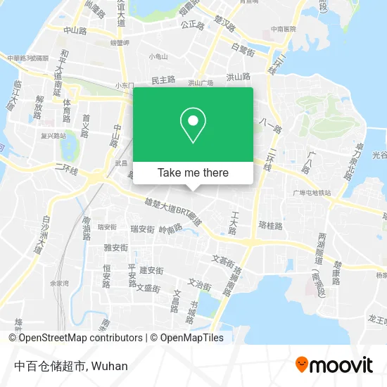 中百仓储超市 map