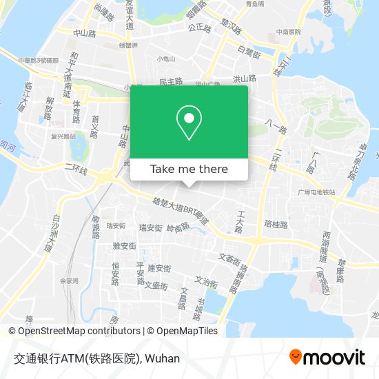 交通银行ATM(铁路医院) map