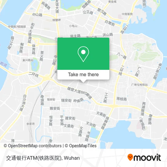 交通银行ATM(铁路医院) map
