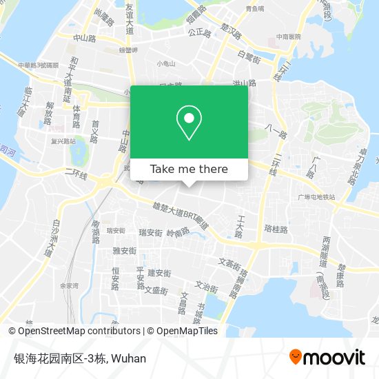 银海花园南区-3栋 map