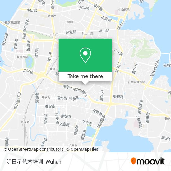 明日星艺术培训 map
