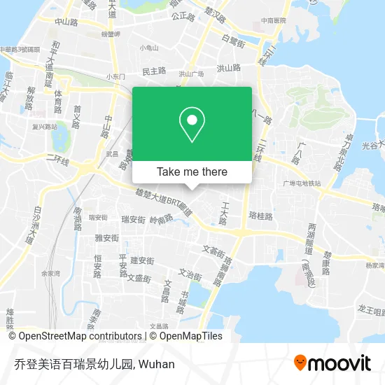 乔登美语百瑞景幼儿园 map