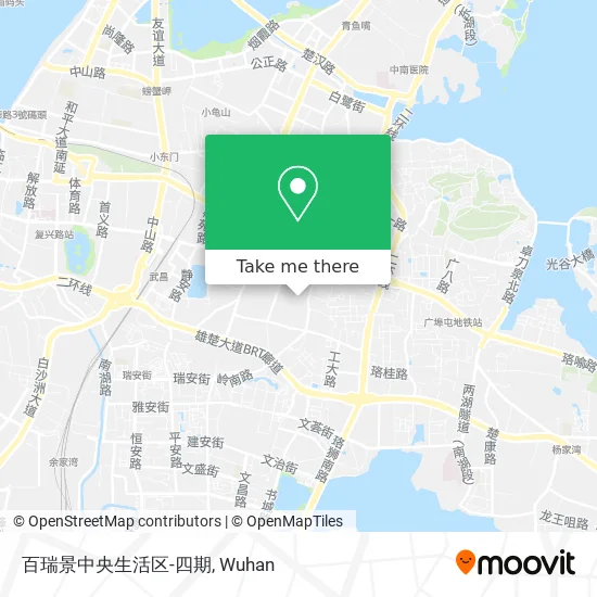 百瑞景中央生活区-四期 map