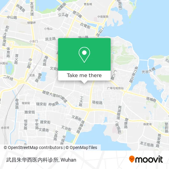 武昌朱华西医内科诊所 map