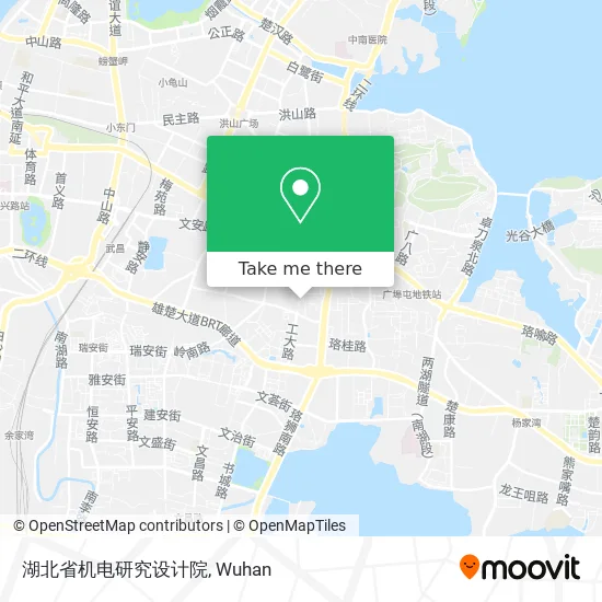 湖北省机电研究设计院 map