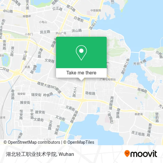 湖北轻工职业技术学院 map