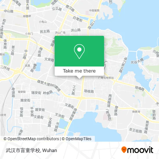 武汉市盲童学校 map