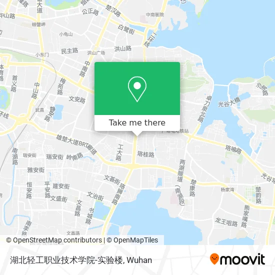 湖北轻工职业技术学院-实验楼 map