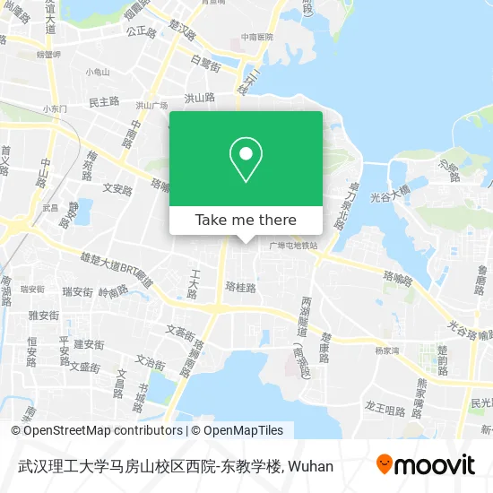武汉理工大学马房山校区西院-东教学楼 map