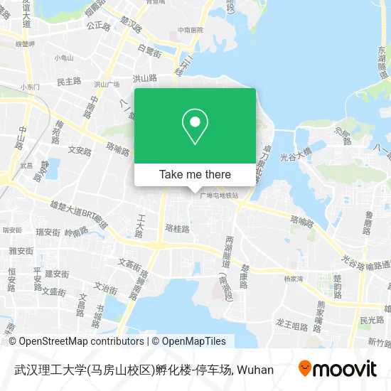 武汉理工大学(马房山校区)孵化楼-停车场 map