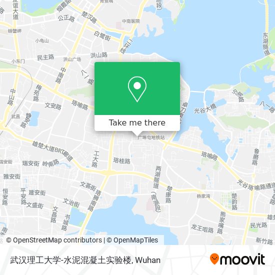 武汉理工大学-水泥混凝土实验楼 map