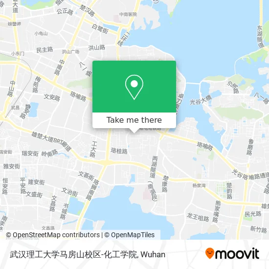 武汉理工大学马房山校区-化工学院 map