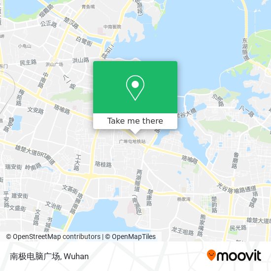 南极电脑广场 map