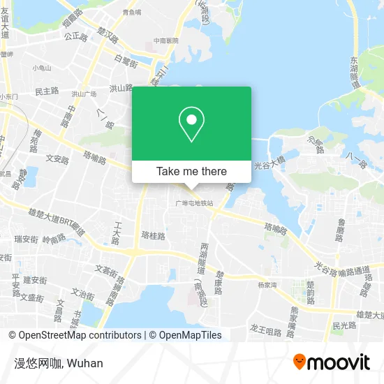 漫悠网咖 map