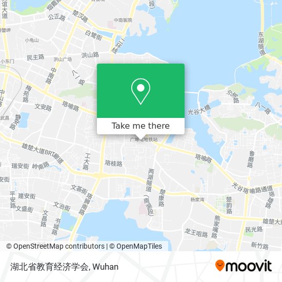 湖北省教育经济学会 map