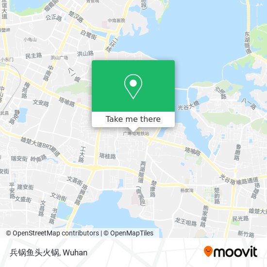 兵锅鱼头火锅 map