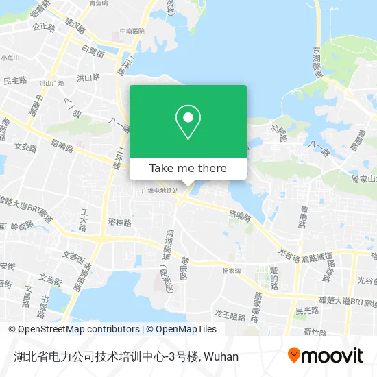 湖北省电力公司技术培训中心-3号楼 map