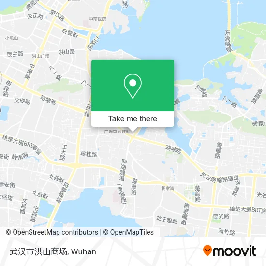 武汉市洪山商场 map