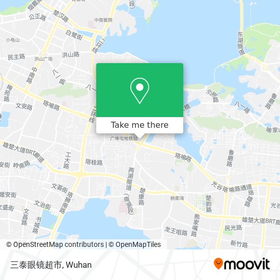 三泰眼镜超市 map