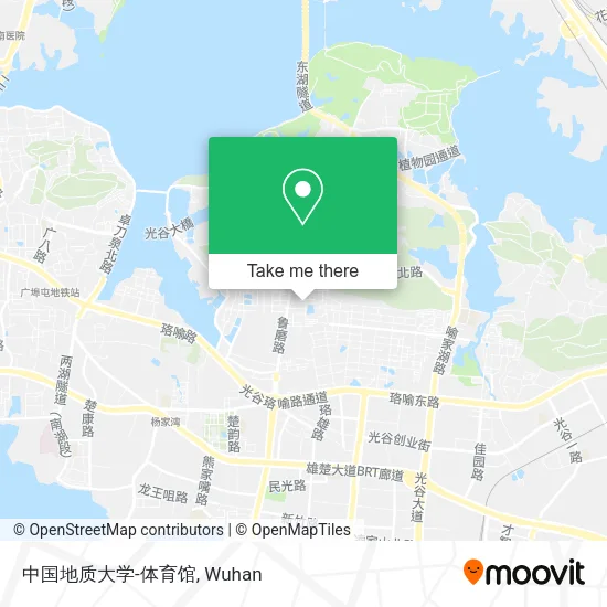 中国地质大学-体育馆 map