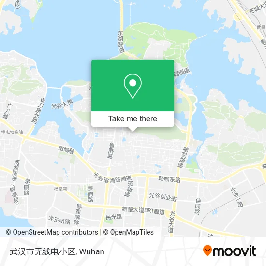 武汉市无线电小区 map