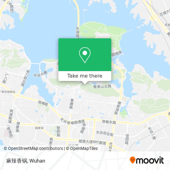 麻辣香锅 map