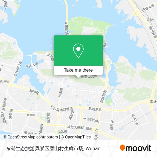 东湖生态旅游风景区磨山村生鲜市场 map