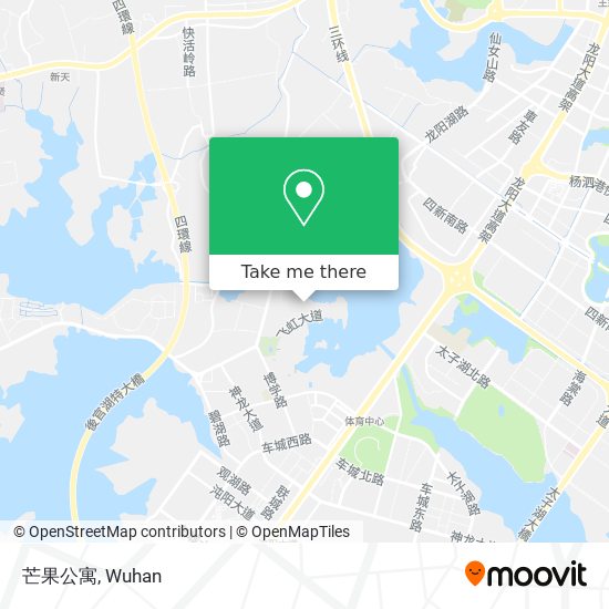 芒果公寓 map