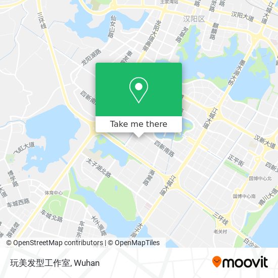 玩美发型工作室 map