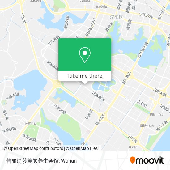 普丽缇莎美颜养生会馆 map