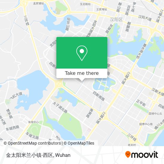 金太阳米兰小镇-西区 map