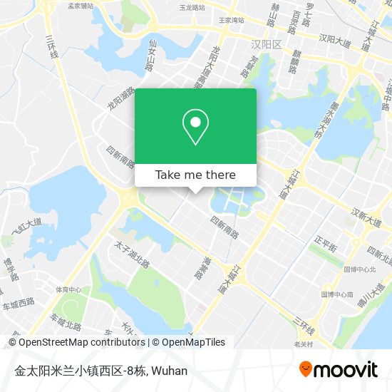 金太阳米兰小镇西区-8栋 map