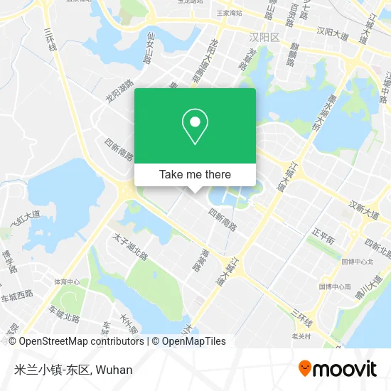 米兰小镇-东区 map