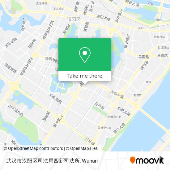 武汉市汉阳区司法局四新司法所 map