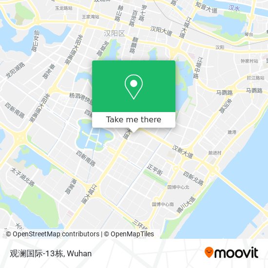 观澜国际-13栋 map