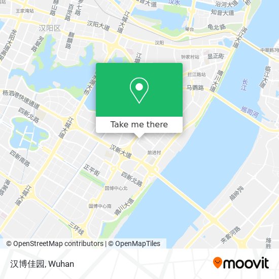 汉博佳园 map