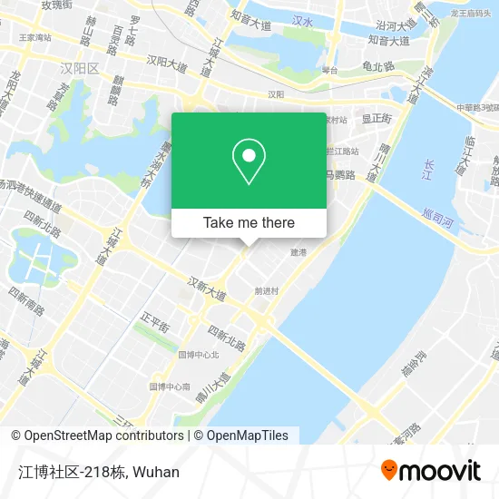 江博社区-218栋 map