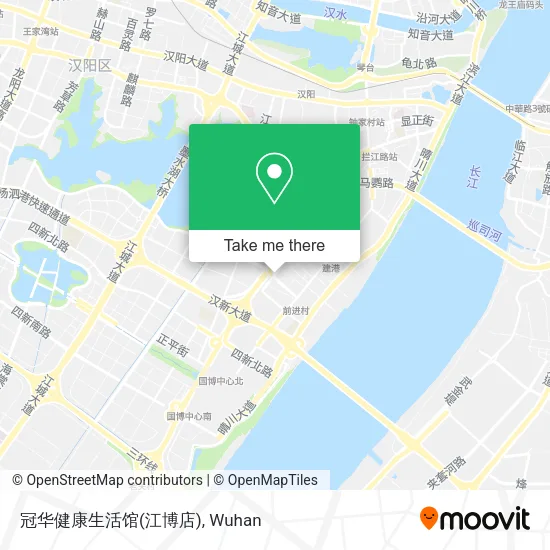 冠华健康生活馆(江博店) map