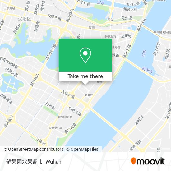 鲜果园水果超市 map