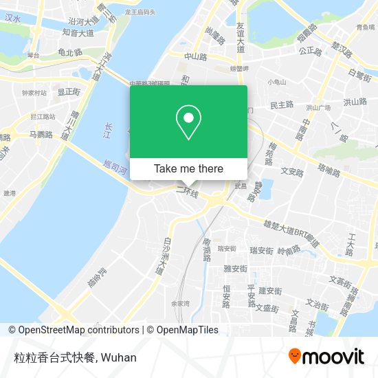 粒粒香台式快餐 map
