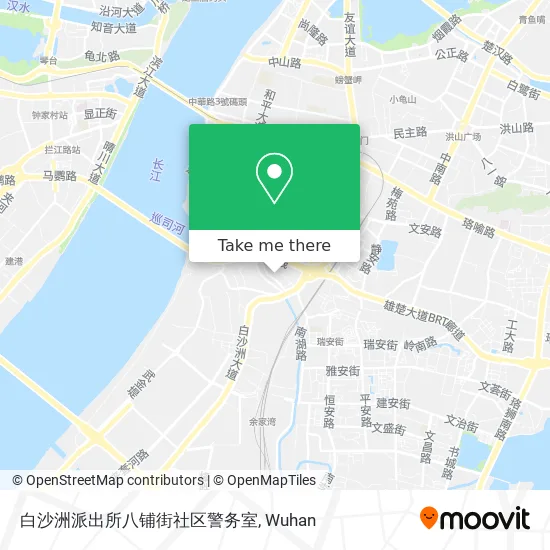 白沙洲派出所八铺街社区警务室 map