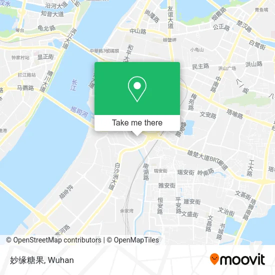 妙缘糖果 map