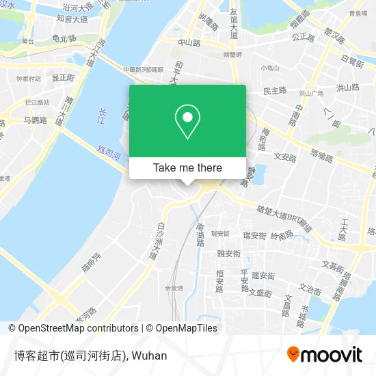 博客超市(巡司河街店) map