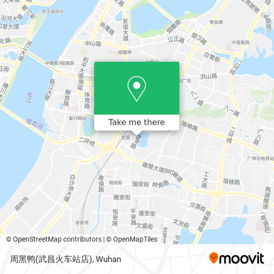 周黑鸭(武昌火车站店) map