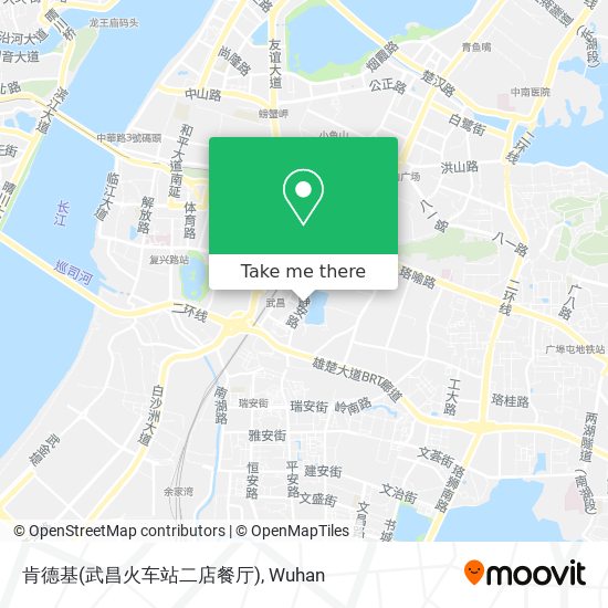 肯德基(武昌火车站二店餐厅) map